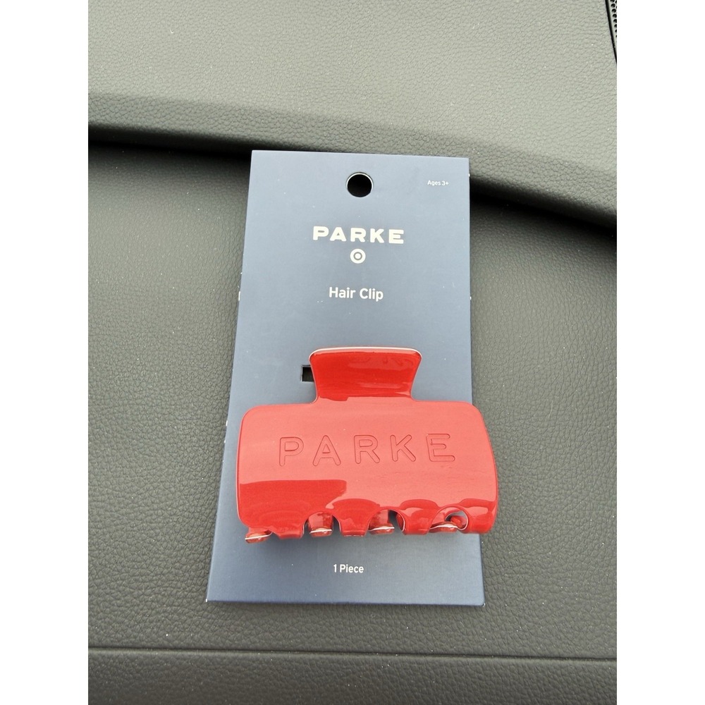 Parke X Target claw Clip Target Red NEW IN HAND